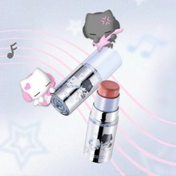 VEECCI - Note Pudding Edition Velvet Lip & Cheek Multi-Purpose Stick - 3 Colors D02# Sakura Pink - 4.1g