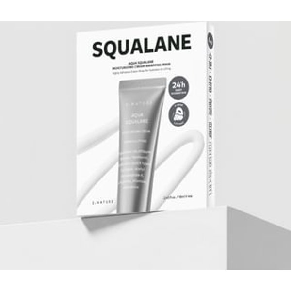 S.NATURE - Aqua Squalane Moisturizing Cream Wrapping Mask Set - Masque crème hydratant au squalane