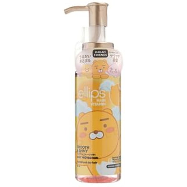 ellips - Kakao Friends Vitamin Smooth & Shiny Hair Oil Pump 95ml