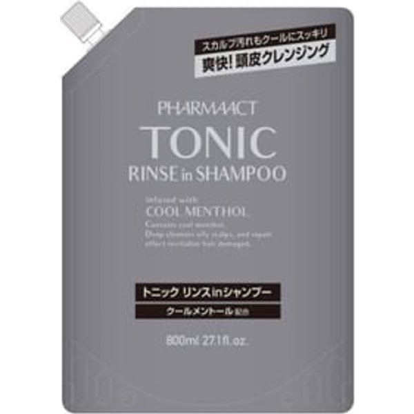 KUMANO COSME - Pharmaact Tonic Rinse In Shampoo 800ml Refill