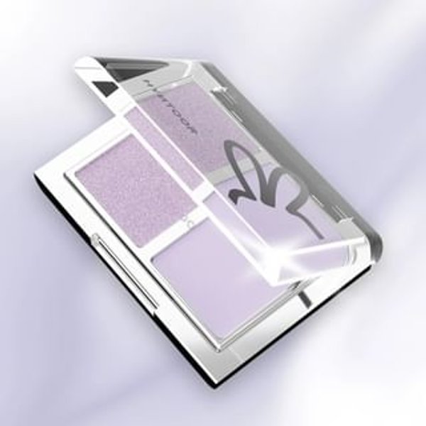 HYNTOOR - Cool Purple Two-Tone Eyeshadow Palette - 4 Types 025# Periwinkle Pink - 3g