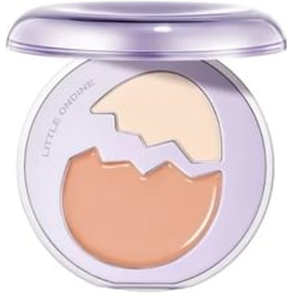 LITTLE ONDINE - Easter Egg Double-effect Highlighter Palette - 3 Types #02 Nude Orange