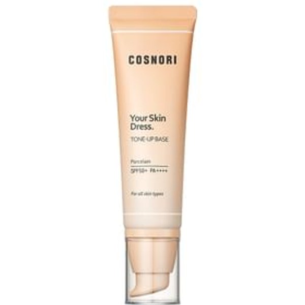 COSNORI - Base de Maquillaje Iluminadora Your Skin Dress Tone-up Base