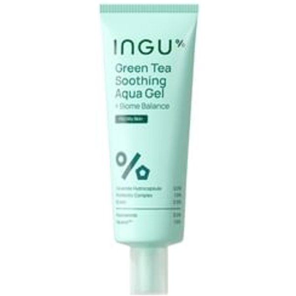 INGU - Green Tea Soothing Aqua Gel + Biome Balance For Oily Skin Jumbo 100ml