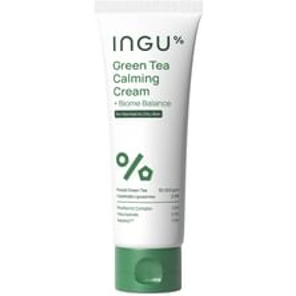 INGU - Green Tea Calming Cream + Biome Balance For Normal To Oily Skin Jumbo 100ml