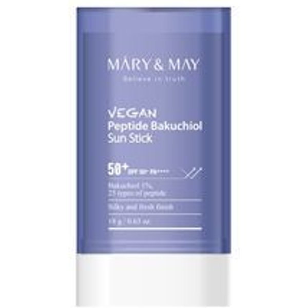 Mary&May - Protector Solar en Barra Vegano Vegan Peptide Bakuchiol Sun Stick