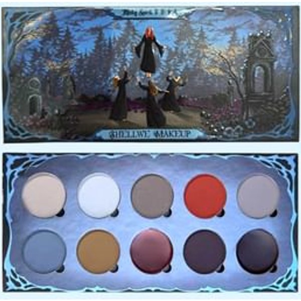 SHELLWE MAKEUP - freya86 Misty Spirit 10 Color Full Matte Eyeshadow Palette #Eyeshadow Palette
