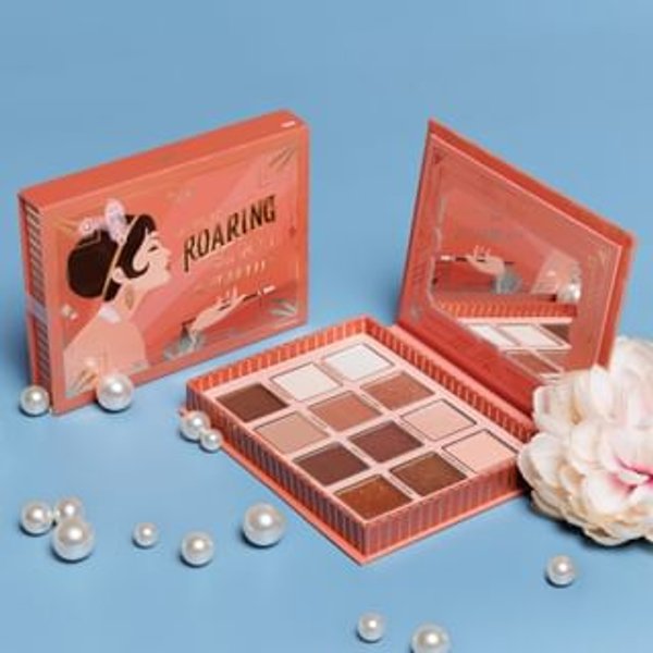 Rude Cosmetics - The Roaring 20's 12 Color Eyeshadow Palette - Soubrette Soubrette - 14g