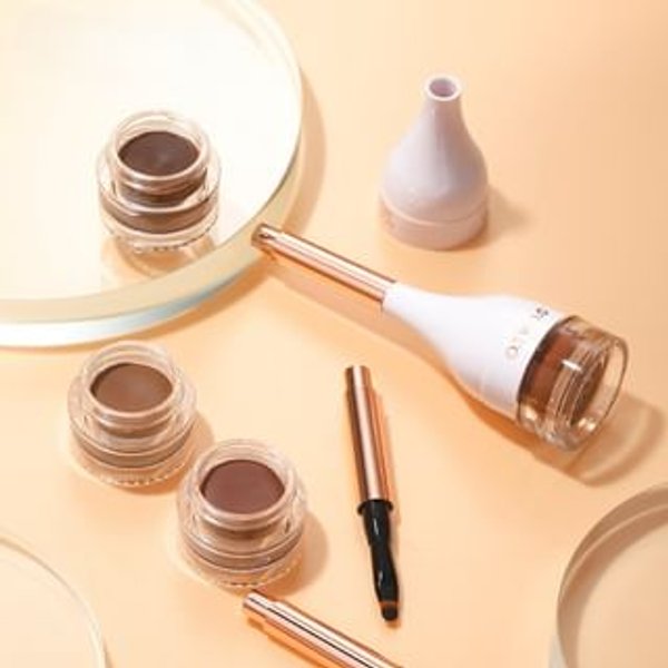 O.TWO.O - Natural Shaping Eyebrow Dying Cream - 4 Colors #02 Dark Brown