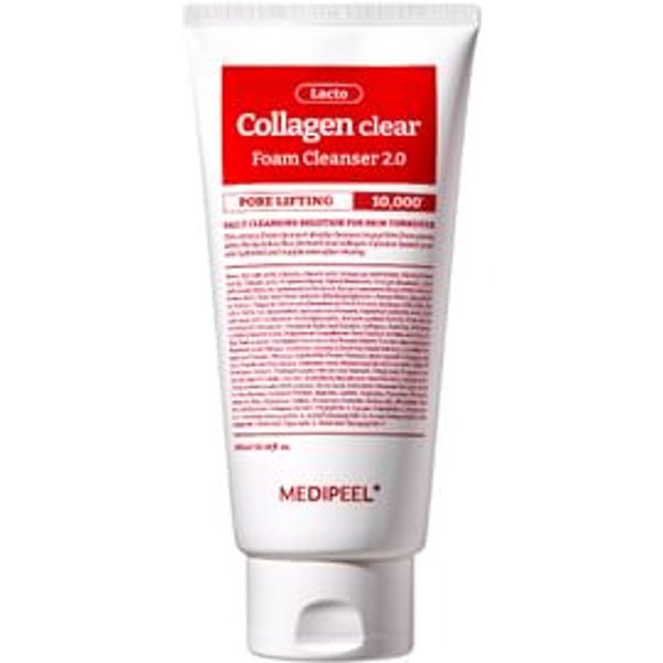 MEDIPEEL - Limpiador Facial Red Lacto Collagen Clear Foam Cleanser 2.0 Jumbo
