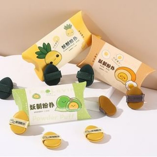 YAOZHI - Thumb-sized Mini Powder Puff - 3 Types