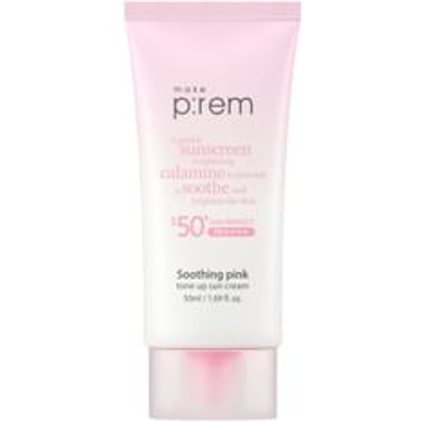 make p:rem - Soothing Pink Tone Up Sun Cream - Crème solaire tone up
