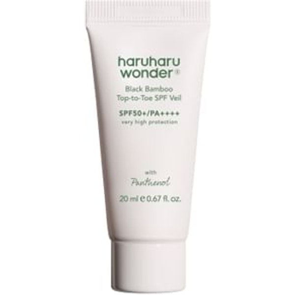 haruharu wonder - Exclusivo en YesStyle Mini Protector Solar Black Bamboo Top-to-Toe SPF Veil