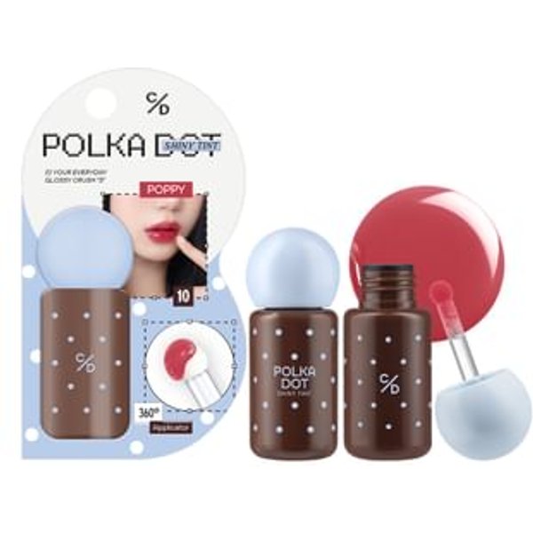 Cathy Doll - Polka Dot Shiny Tint 10 Poppy