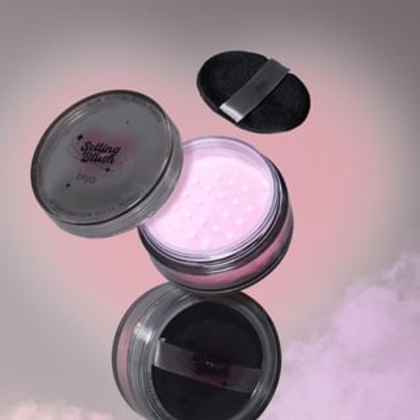 biya - Glow Setting Blush Powder - 4 Colors 101# White Peach - 6g