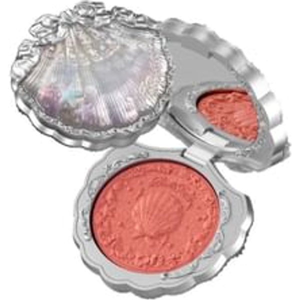 Flower Knows - Shell's Jewel Silk Satin Blush - 5 Colors #S01 Sunkissed Coral - 5g
