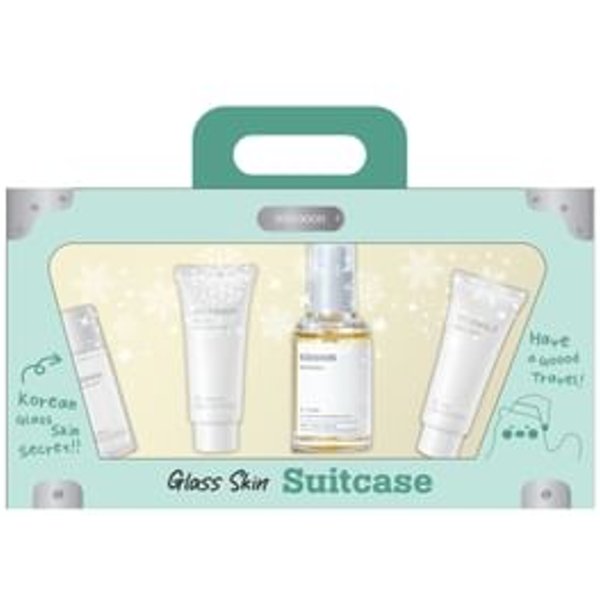mixsoon - Set de Cuidado Facial Hidratante Glass Skin Suitcase