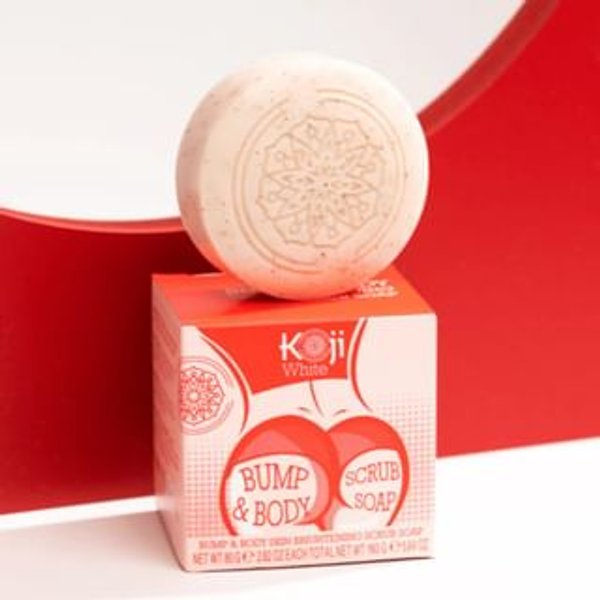 Koji White - Jabón Exfoliante Bump & Body Skin Brightening