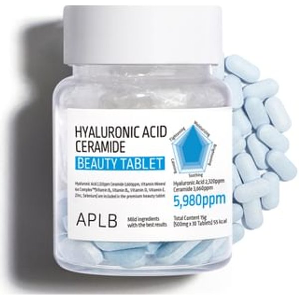 Hyaluronic Acid Ceramide Beauty Tablet 500mg x 30 tablets