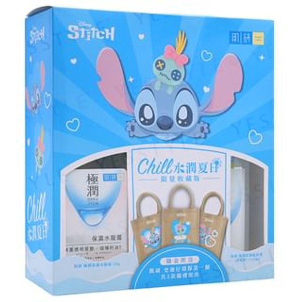 Rohto Mentholatum - Disney Stitch Hada Labo Chill Summer Light Cream Limited Set 1 set