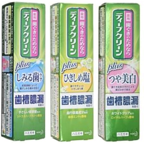 Kao - Deep Clean Toothpaste Plus Tightening Salt - 100g
