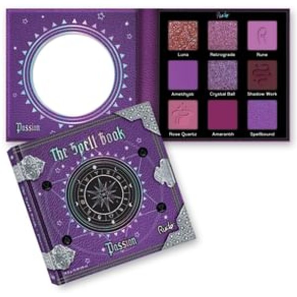 Rude Cosmetics - The Spell Book Collection Palette - 4 Colors Desire - 10.8g