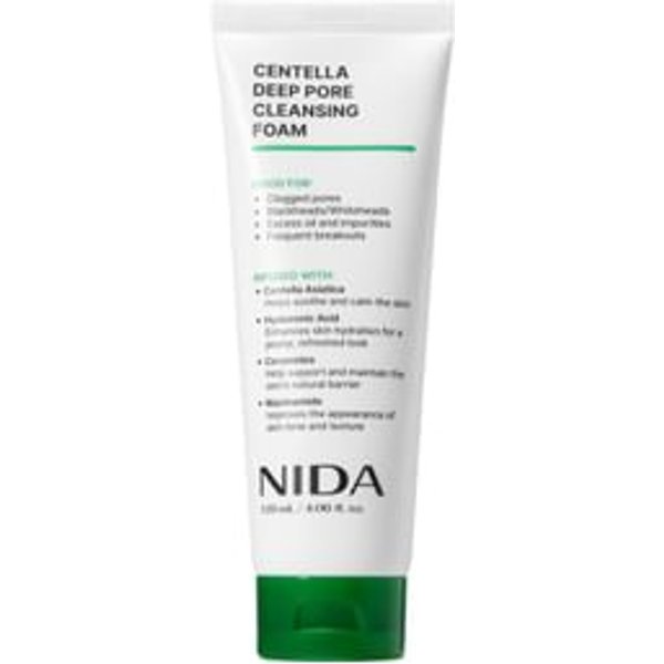 NIDA - Limpiador Facial en Espuma Centella Deep Pore