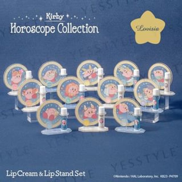 Lovisia - Kirby Horoscope Lip Balm & Lip Stand Set Virgo