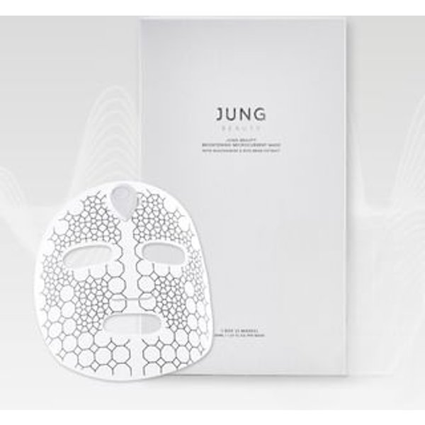 Jung Beauty - Brightening Microcurrent Mask with Niacinamide & Rice Bran Extract 1 sheet (not include device)
