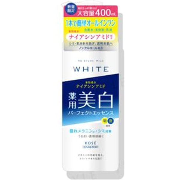 Kose - Moisture Mild White Perfect Essence Jumbo 400ml