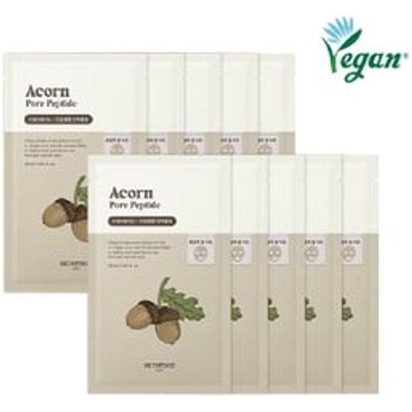 SKINFOOD - Acorn Pore Peptide Mask Set 24ml x 10 sheets