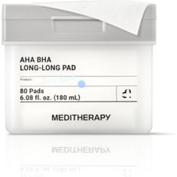 Meditherapy - AHA BHA Long-Long Pad 80 pads