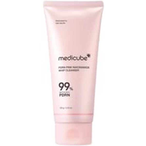 medicube - Limpiador PDRN Pink Niacinamide Whip Cleanser 120g