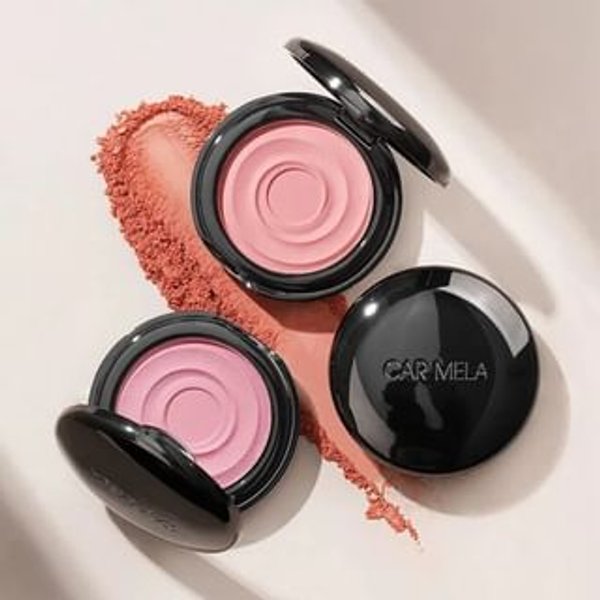 CAR MELA - Matte Vortex Blush - 5 Colors Z01# Fresh Grapefruit - 7.5g
