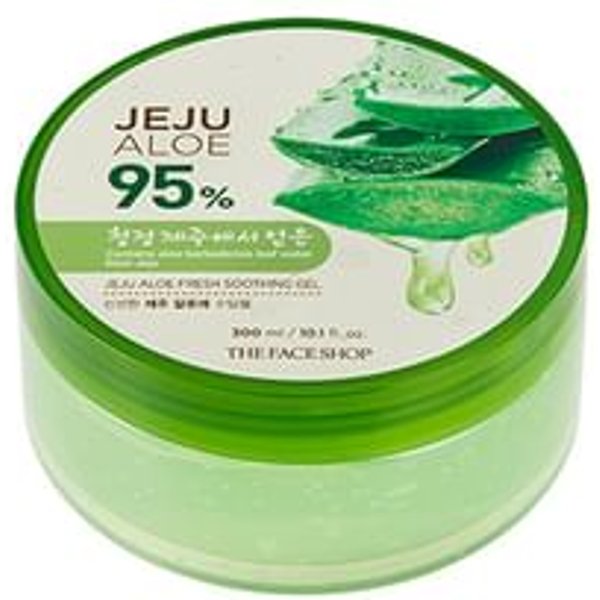 THE FACE SHOP - Gel Calmante Jeju Aloe 95% Fresh Soothing Gel 300ml