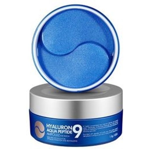 MEDIPEEL - Parches de Ojos con Ácido Hialurónico Hyaluron Aqua Peptide 9 Ampoule Eye Patch
