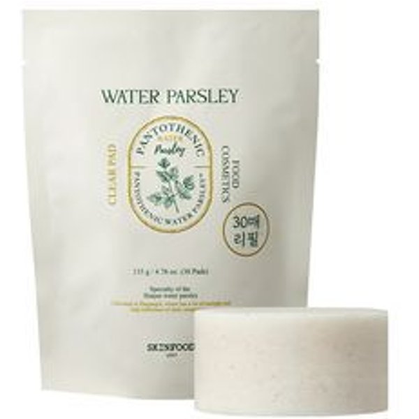 SKINFOOD - Pantothenic Water Parsley Clear Pad Refill Only 30 pads