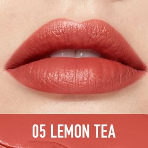 O.TWO.O - Haute Hydrating Satin Lipstick - 8 Colors #05 Lemon Tea