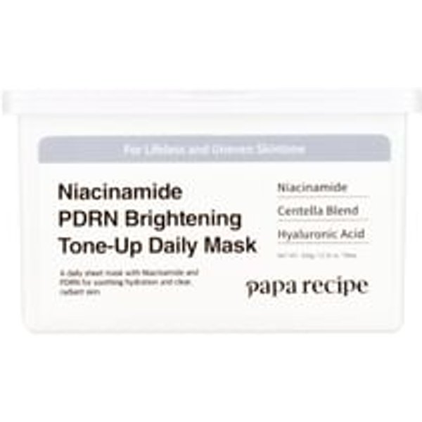 papa recipe - Niacinamide PDRN Brightening Tone-Up Daily Mask 30 sheets