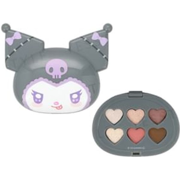 SHOBIDO - Sanrio Kuromi Multi-Palette Coral Pink 1 pc