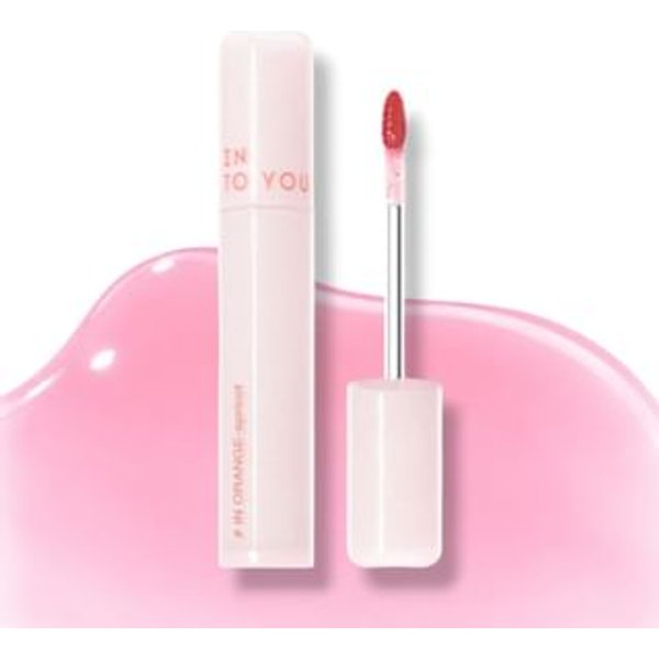 INTO YOU - Water Coating Lip Tint - 6 Colors #CT03 Glazed Orange - 2.6g