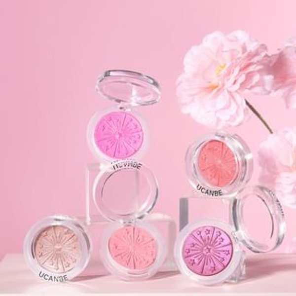 UCANBE - Baked Glow Blusher - 5 Colors 02# Coral - 4g