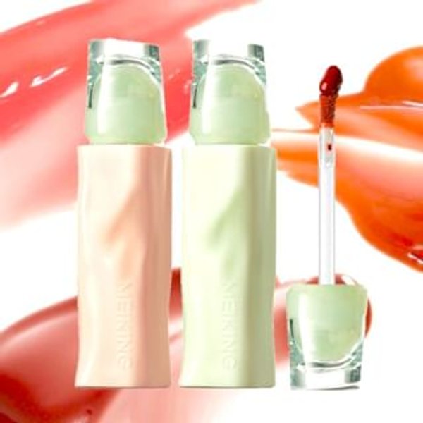 MEIKING - Crystal Lip Glaze - 3 Colors #02 Frozen Orange