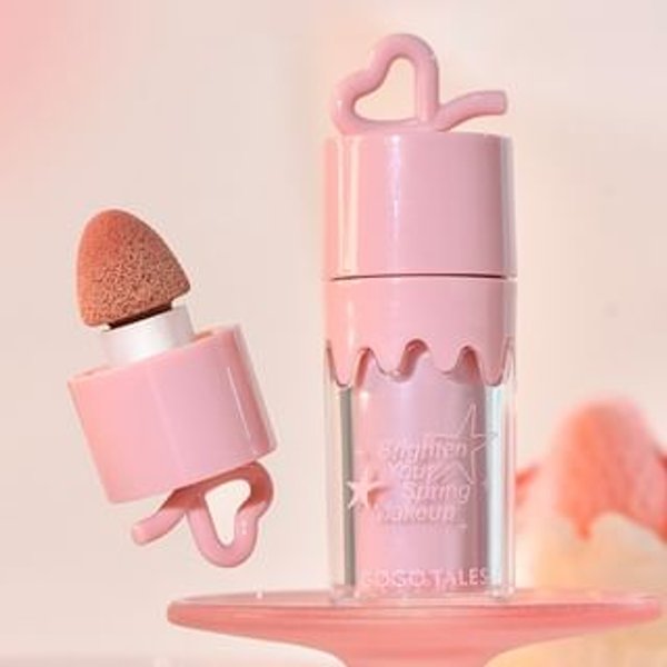 GOGO TALES - Fixing Rosy Liquid Blush - 5 Colors #G04 - 7.8g
