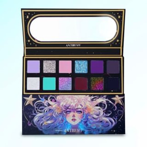 ANTHEMY - Paleta de sombras para ojos Backlight Butterfly Shadow 12-Color Chameleon