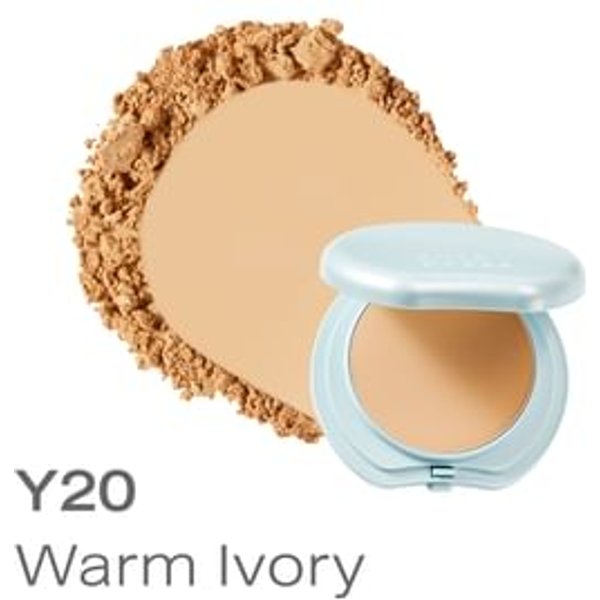 Cute Press - Hybrid Shine-Free Foundation Powder SPF 50 PA++++ Y20 Warm Ivory