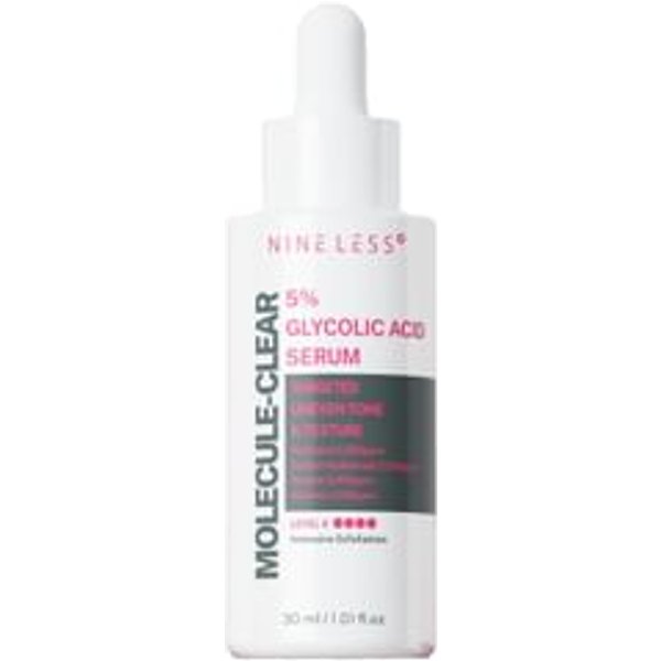 NINELESS - Sérum Facial Molecule-Clear 5% Glycolic Acid Serum