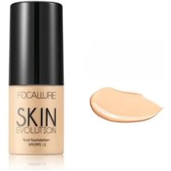 FOCALLURE - Skin Evolution Fluid Foundation - 6 Shades #2 Porcelain - 70g