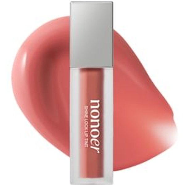 nonoer - Shine Lock Lip Tint - 9 Colors #003 Persimmon Coral