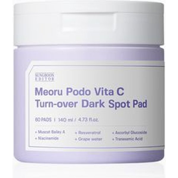SUNGBOON EDITOR - Meoru Podo Vita C Turn-Over Dark Spot Pad 60 pads